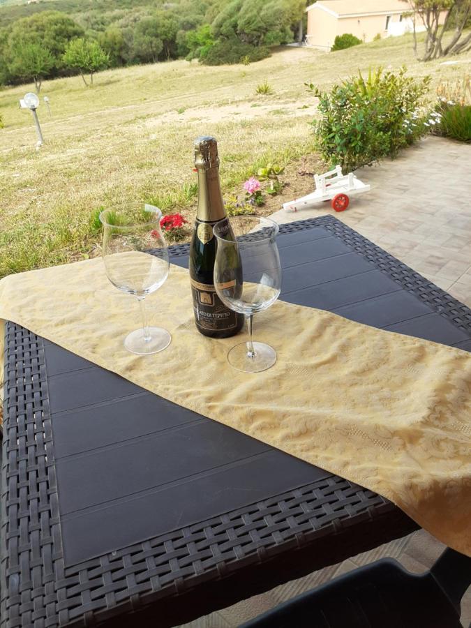 Agriturismo Gli Olivastri, Appartamento La Rosa Dei Venti Con Piscina E Solarium , Vista Mare ,Climatizzatore ,Wifi Aglientu Kültér fotó